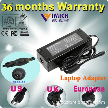 Replacement Laptop AC Adapter for Toshiba 120W 19V 6.3A